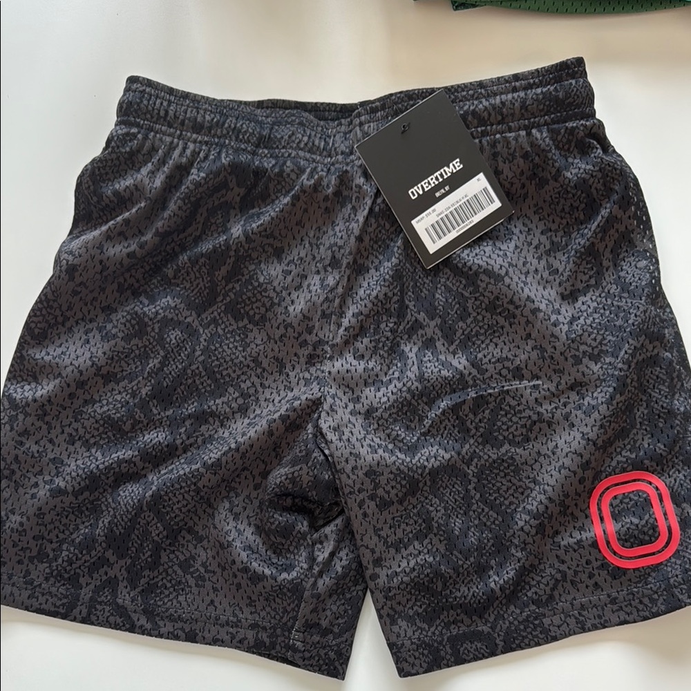 Brand new never worn OVERTIME boys Shorts